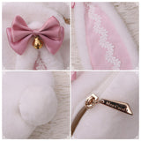 Rabbit Bag Kawaii Fashion Pearl Chain Crossbody Bag (4 Colors)