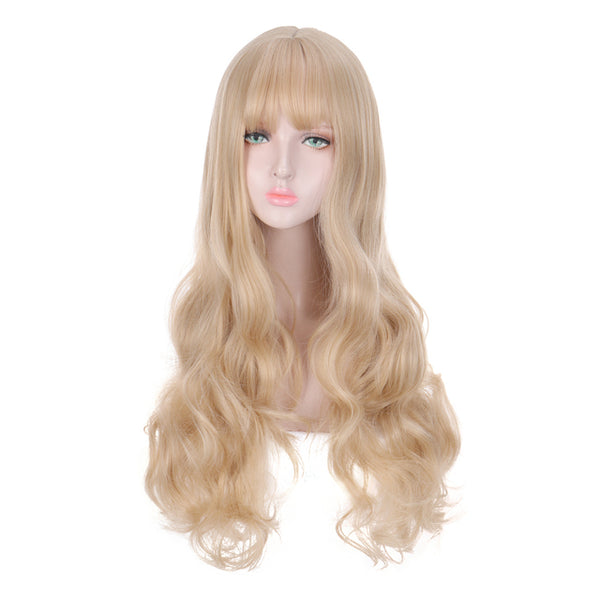 Long Wigs for Women Wavy Heat Resistant for Daily Party Cosplay