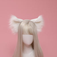 Faux Fur Cute Fox Ear Animal Cosplay Headband