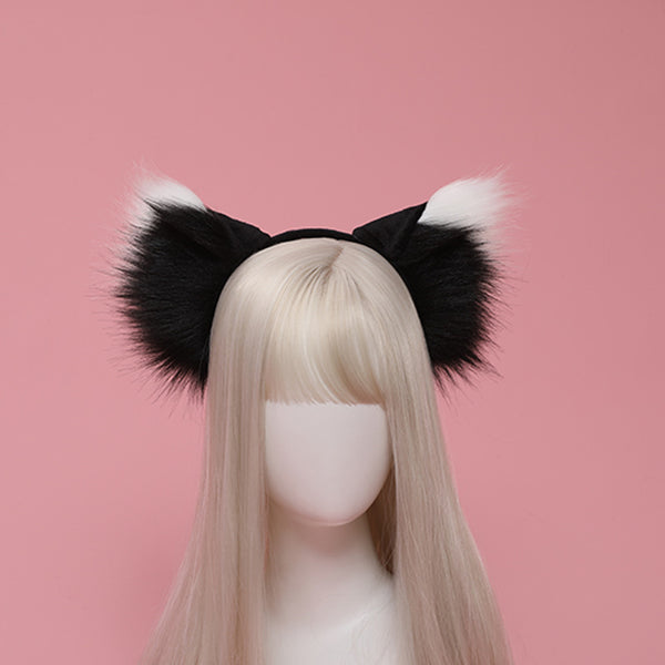 Faux Fur Cute Fox Ear Animal Cosplay Headband