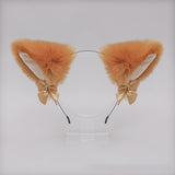 Faux Fur Fox Ears Headband
