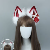 Faux Fur Fox Ears&Tails Animal Cosplay Costume Suit