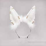 Faux Fur Anubis Ear Headband With Earring【Anubis】